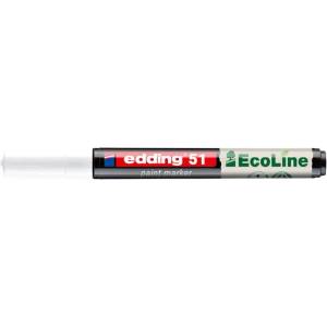 edding Лаков маркер, 1-2 мм, edding "51", бял 4-51-049 (4-51-049)