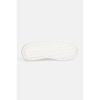 Calvin Klein Jeans Кожени маратонки Calvin Klein Jeans YW0YW00823 CHUNKY CUPSOLE MONOLOGO W в бордо YW0YW00823 (YW0YW00823)