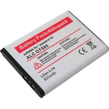 Image 1 of VHBW Батерия за Alcatel OT-280 / OT-363 / OT-505 / OT-708, 600 mAh (800102670)