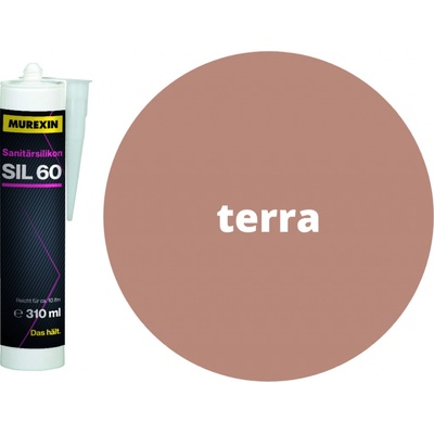 Murexin SIL 60 Sanitárny silikón 310 g terra