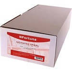 FORTUNA Спирала за подаване на документи от пластмаса FORTUNA 6mm 10-20 листа черна 100/барабан 09.0052001 (09.0052001)