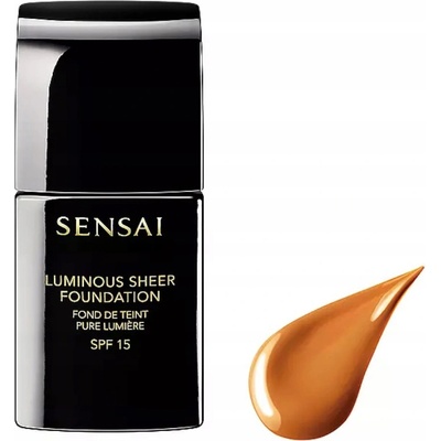 Sensai Luminous Sheer tekutý rozjasňující make-up SPF15 odstín LS204.5 Warm Beige 30 ml