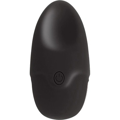 Луксозен масажор с формата на език "DIVIR BLACK" 9 x 5 см