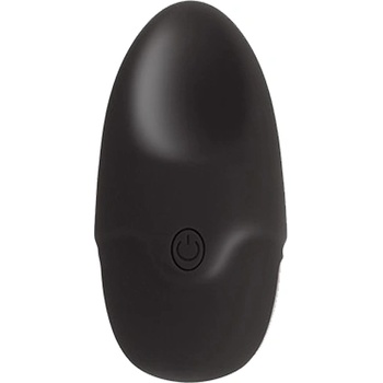 Image 1 of Луксозен масажор с формата на език "DIVIR BLACK" 9 x 5 см