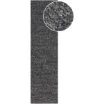 Flair Rugs Тъмносива ръчно изработена пътека със смес от вълна 60x230 cm Minerals - Flair Rugs (503119370817)