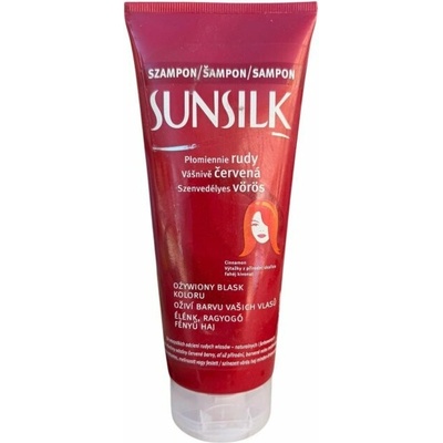 Sunsilk šampon plamenně rudý pro červené vlasy 200 ml