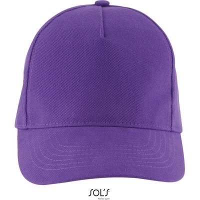SOL's Collection Long Beach sandwich 5 panelová COT250594a6099-dark purple Purpurová tmavá
