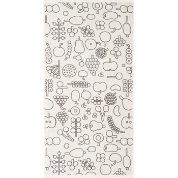 Iittala Кърпа за баня Oiva Toikka Frutta 70 x 140 см сива (1064642)