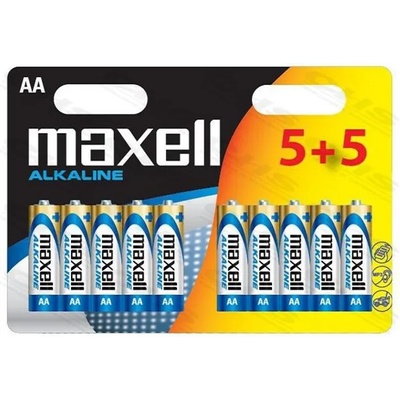 Maxell Алкална батерия lr-6 aa 10бр 790253.00. cn (790253.00.cn)