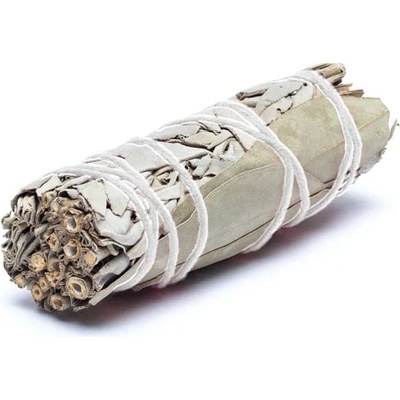 Mani Bhadra Bílá šalvěj s Eukalyptem 10 cm 25-35 g