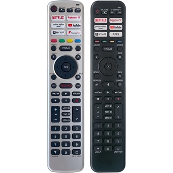 съвместим Panasonic n2qbya000044 - дистанционно управление за замяна без гласово управление (n2qbya000044)