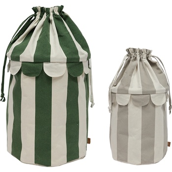 OYOY Saga Кошници за съхранение, зелени и сиви, 2 бр (M107762)