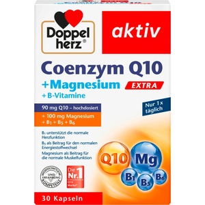 Doppelherz aktiv Coenzym Q10 + Magnesium + B-Vitamine EXTRA - 30 капсули