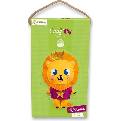 Avenue Mandarine Kreativní sada Dětské šití lev Richard – Hledejceny.cz