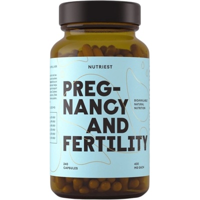 Nutriest Pregnancy and Fertility | with Oyster, Beef & Colostrum [240 капсули]