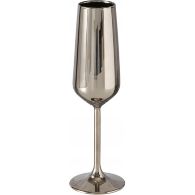 Boltze Skleničky na šampaňské ADORA šedé 195 ml