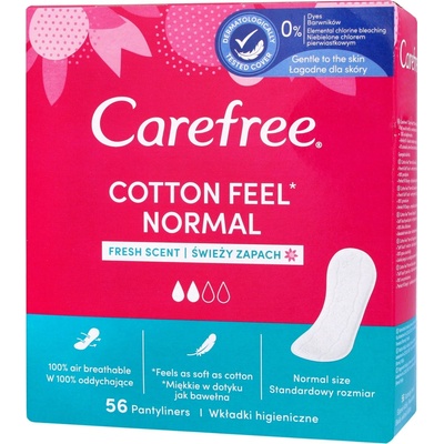 Carefree intímky Cotton Feel 56 ks