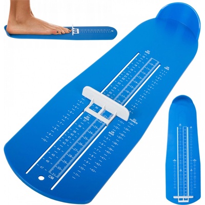 Měřidlo délky nohy v cm, modré – Zbozi.Blesk.cz
