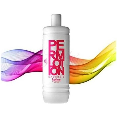 Kallos Classic Perm Lotion trvalá ondulace pro vlnité a kudrnaté vlasy 500 ml