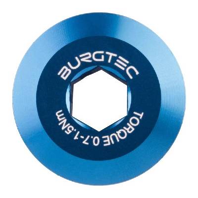 Болт за курбел BURGTEC Shimano Hollowtech II - Deep син