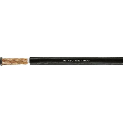 Helu 31004 zváracie káble H01N2-D 1 x 35 mm² čierna 1m