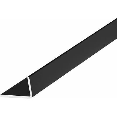 Aluprofil Úhelník L2 černá matná 1,7 m