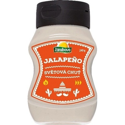 Záruba food Omáčka světová chuť JALAPEŇO 250 ml