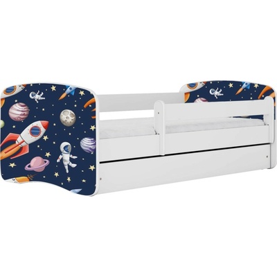 Kocot kids Babydreams vesmír biela se šuplíkys matrací