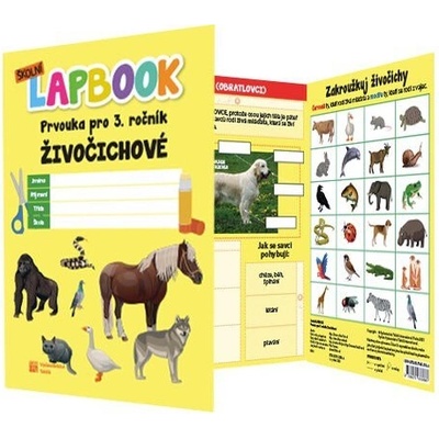 Školní lapbook - Prvouka: Živočichové - pro 3. ročník ZŠ