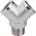 Airpress Разпределител тип Y 1/2" 1x външна, 2x вътрешна резба 37613 (37613)
