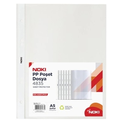 Джоб Noki, матиран, A5, 40μm, оп. 100