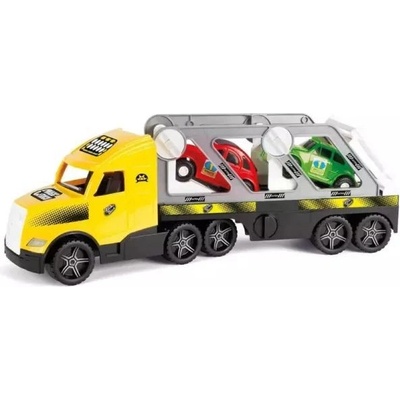 Wader: Magic Truck Akcia nákladné auto na prepravu áut s autíčkami 79 cm