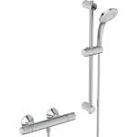 Ideal Standard Термостатичен смесител за душ Ideal Standard Ceratherm T25 с гланцов хром и душ комплект (A7203AA)