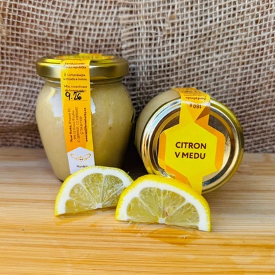 Včelí farma Horký Citron v medu 180 g