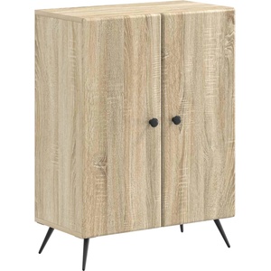 vidaXL Шкаф за баня BREDA Дъб сонома 59, 5 x 31 x 80 см (897497)