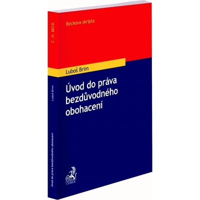 Úvod do práva bezdůvodného obohacení