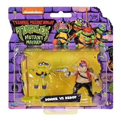 Orbico Teenage Mutant Ninja Turtles - Miniželvy NINGA, 2 ks v balení, Donnie vs Bebop