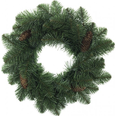 Aga Vianočný veniec so šiškami 50 cm