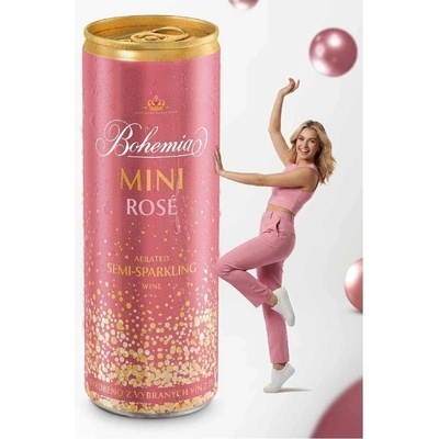 Bohemia Rosé MINI 9,5% 0,25 l (holá láhev)