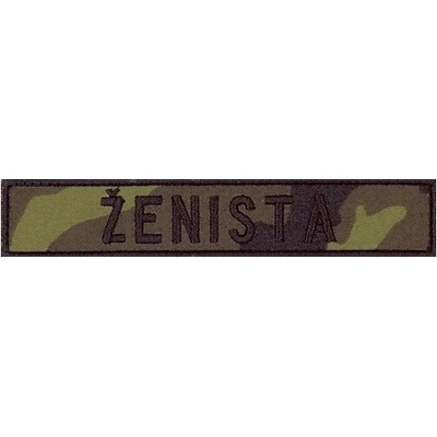 NAVYS nášivka „ŽENISTA“ so suchým zipsom – vz. 95 les CZ