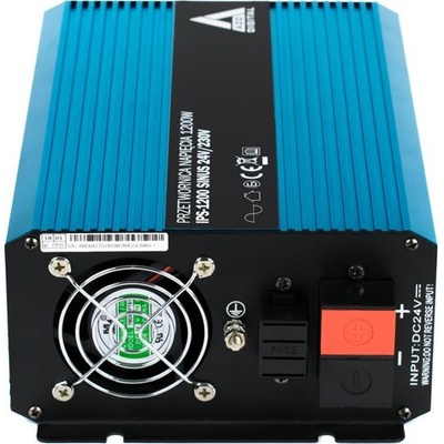 Menič napätia 24 VDC / 230 VAC SINUS IPS-1200S 1200W.