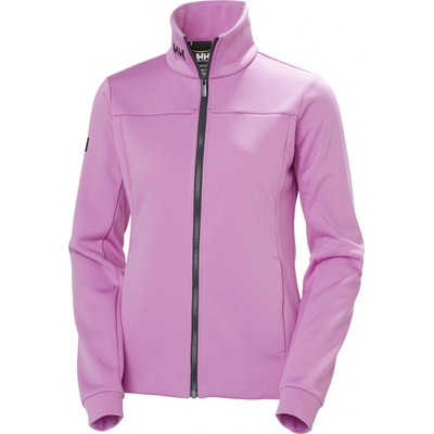 Helly Hansen W Crew Fleece Jacket ružová čierna