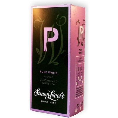 Simon Levelt Pure white bílý čaj 20 x 1,75 g