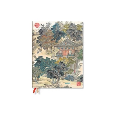 Golden Age of Prosperity Ultra Hardcover 12-Month Daily Planner, 416pg, 80gsm by Paperblanks an Era in Jinling 2027