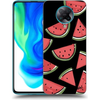 Pouzdro Picasee silikonové Xiaomi Poco F2 Pro - Melone černé