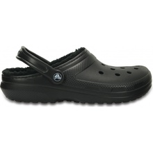 Crocs classic Lined Clog black/black černé