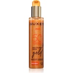 NUXE Sun Sun Oil Gold SPF 50 слънцезащитно олио за лице и тяло с озаряващ ефект 150ml