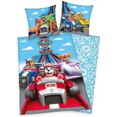 Herding obojstranné bavlna obliečky Paw Patrol Formula 140x200 70x90