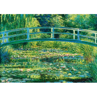 Bluebird Puzzle - Puzzle Claude Monet - The Water-Lily Pond, 1899 - 1 000 piese