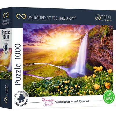 Trefl Vodopád Seljalandsfoss Island UFT 1000 dílků